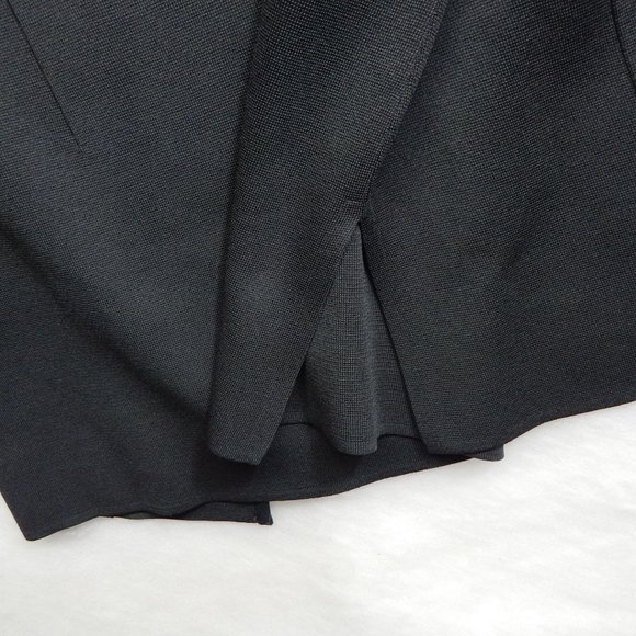 Exclusively Misook Womens Black Knit Full Zip Up Sweater Washable Size 1X - Picture 10 of 10